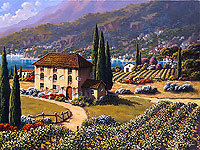 Villa Toscano Giclee