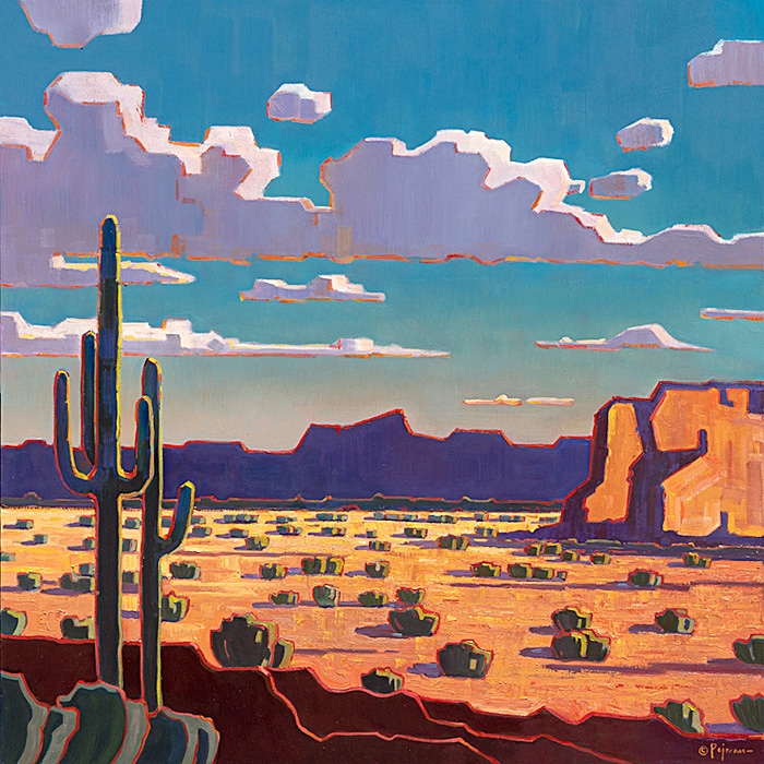 Desert Vista I by Bob Pejman