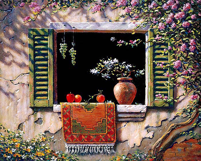 Tuscany Window II